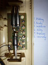 Prestige V456 - Podłączenie domofonu do instalacji 6-przewodowej