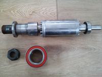 2.2kW ER25 electric spindle from a "dachshund" type motor.