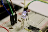 System do rozpoznawania kolorów z diodą RGB