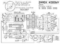 Prosty zamek szyfrowy CMOS