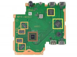 Schemat płytki głównej PSVR CUH-ZVR1 - poszukiwany rezystor obok gniazda zasilania