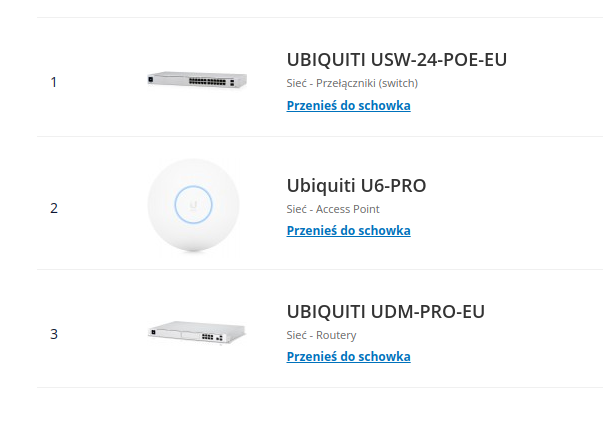 Pomoc przy zakupie urządzeń sieciowych - Switch, router, sieć mesh