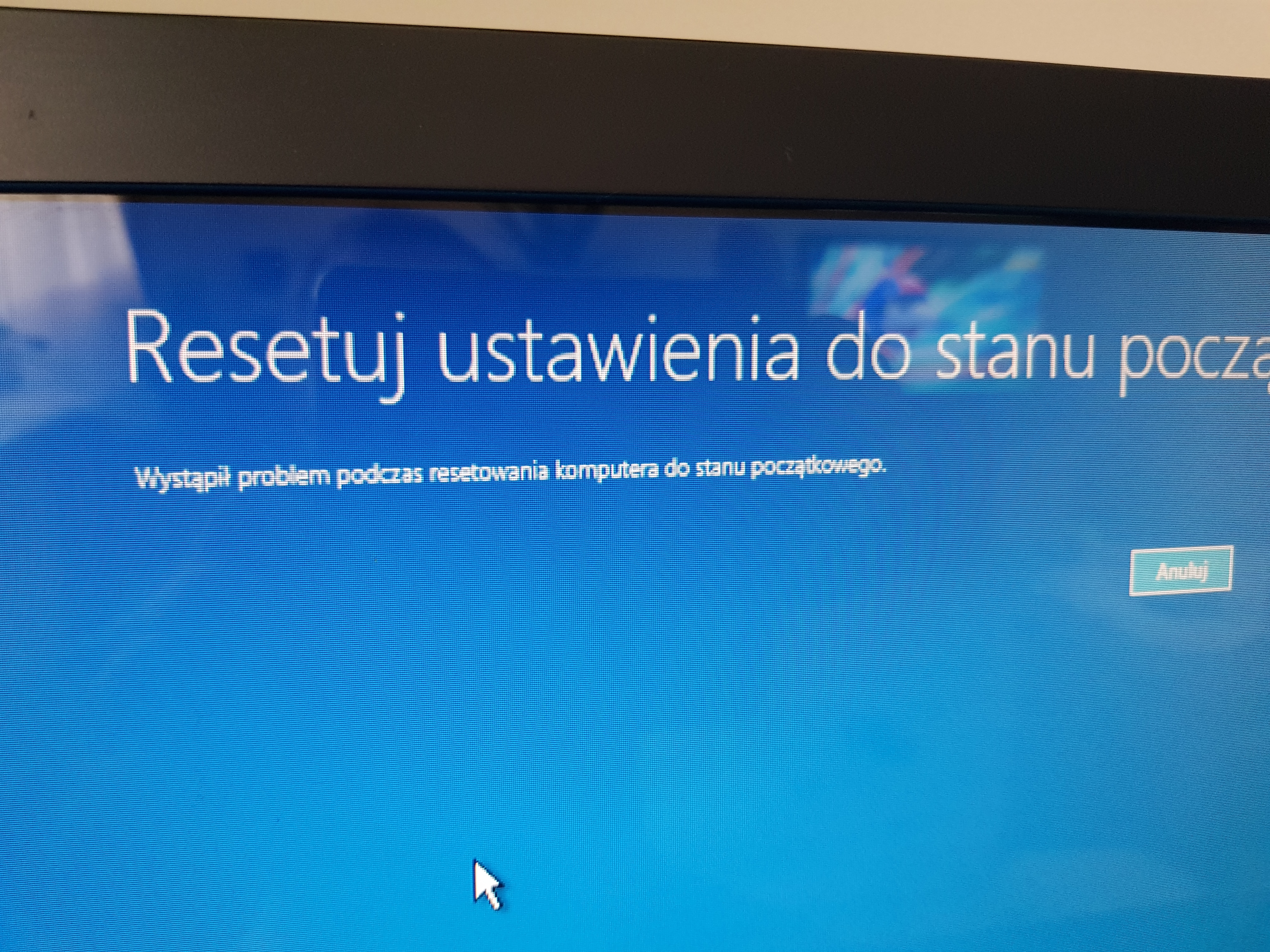 Niestety System Nie Może Wykonać Twojego żądania Spróbuj Ponownie Później win.10, system nie wstaje - elektroda.pl