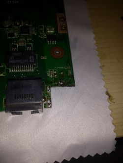 ASUS x54c - zwarcie na płycie przy padzie od bolca gniazda ładowania ASUS x54c - zwarcie na płycie przy padzie od bolca gniazda ładowania