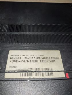 Lenovo G500H - Wymiana taśmy matrycy nie przywróciła podświetlenia ekranu