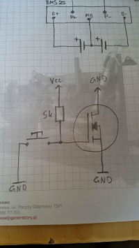 Chwilowy skok napięcia do 7,5V przy użyciu przetwornicy step-down 5V i resetu Mosfet