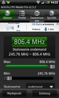 Jak zrootować HTC Desire Z i zmienić kernel do podkręcania CPU powyżej 800MHz?