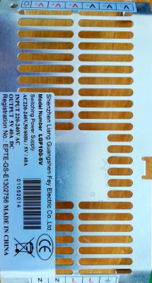 szukam schematu ew. wartości kondensatora c37 zasilacza LGF100-5V.