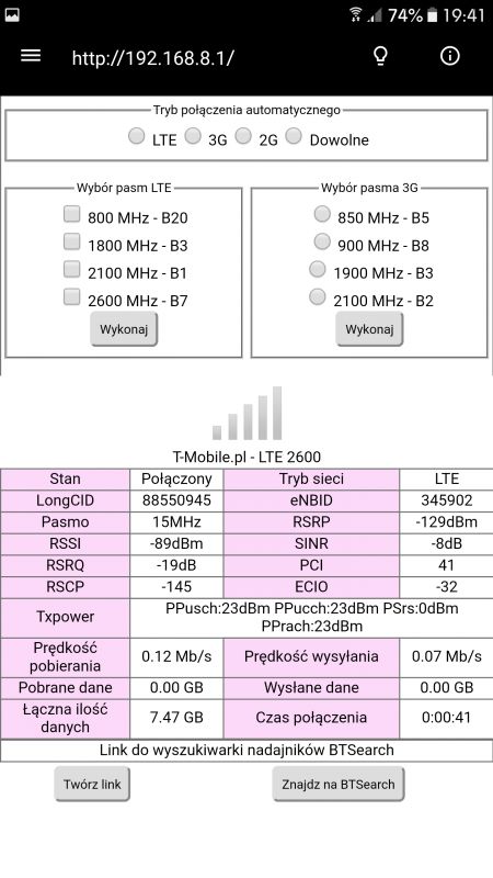 Niska prędkość internetu T-mobile do 20 Mb/s na routerze Huawei B525 - co robić?