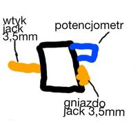 Jak zrobić adapter jack 3,5mm z potencjometrem do regulacji głośności?