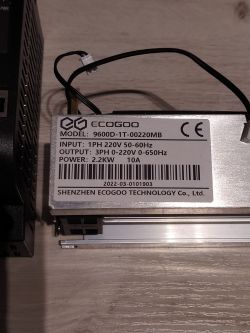 Prośba o pomoc w doborze rezystora startowego dla jednofazowego sterownika silnika 3-faz