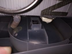 Mastercook LC-27ADX refrigerator how to remove the water container on the compre