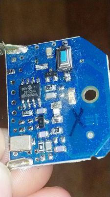 Usuwanie usterki pilota alarmu Toyota Yaris I - HCS200/SN0540, EPCOS R880