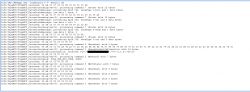 The image shows logs of TuyaMCU messages on a computer screen.