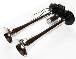 Klakson - Fanfara podwójna - pobór prądu przez elektrozawór