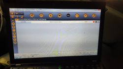 Diagnose eines AdBlue-Modulfehlers auf dem Laptop Laptop-Bildschirm mit Diagnose eines AdBlue-Modulfehlers.