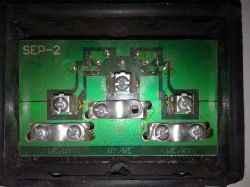 Zakończenie linii fiderowej 75 omów, telewizor śnieży.