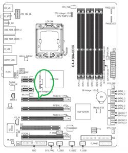 Gigabyte X58A-UD3R nie wstaje, działa bez pamięci RAM