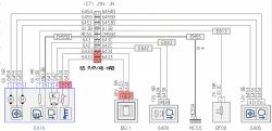 Citroen Berlingo II B9 1.6 HDi 2010 – schemat podłączenia czujnika temperatury zewn.