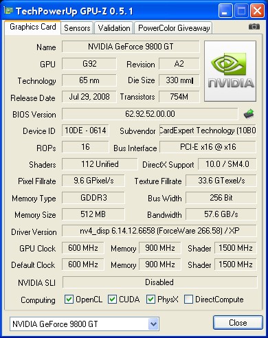 GF 9800GT, Athlon 64x2 5600+, 2GB RAM – niska wydajność gier na Windows XP SP2