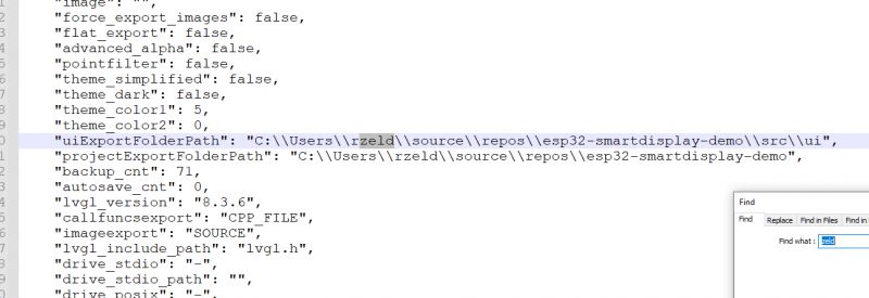 ESP32 and touch display - part 5 - LVGL in SquareLine Studio ESP32 and touch display - part 5 - LVGL in SquareLine Studio