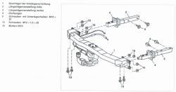 Instrukcja montażu i podłączenia haka holowniczego w Mercedesie W211 E320 Kombi 2004r.