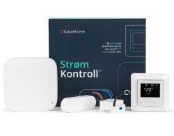 Zestaw Futurehome StrømKontroll z kilkoma urządzeniami do automatyki domowej