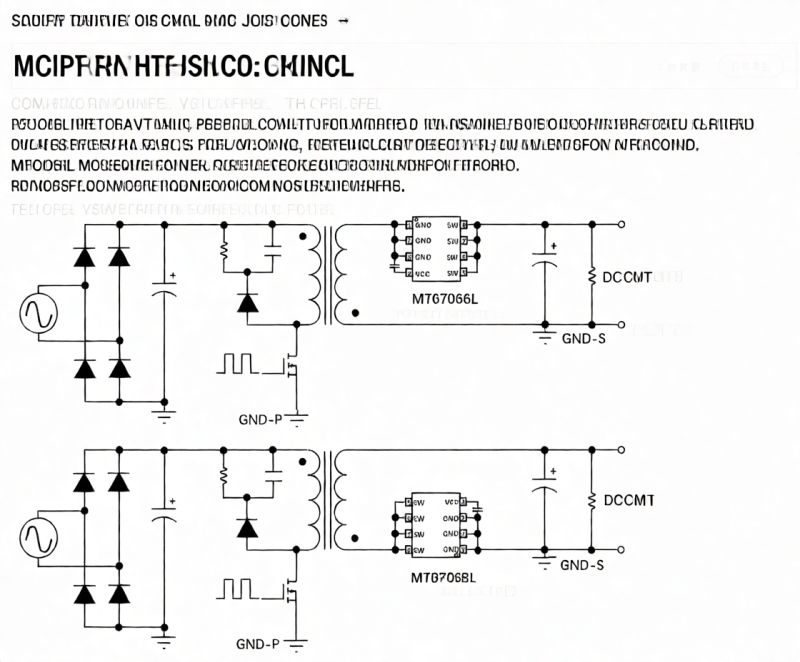 Synchronous rectifier circuit diagram with MT6706L and MT6706BL ICs