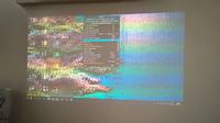 Optoma HD300X - Poprzestawiany obraz ze źródeł, menu OK.