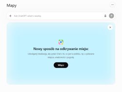 OpenAI poszerza wachlarz usług - co oferują nowe ChatGPT maps?