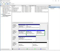 HDD Seagate SkyHawk 6TB 3.5" - Nowy HDD ma 2 puste, nieprzydzielone przestr