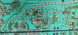 Naprawa LG OLED65B7V - wymiana spalonego termistora TH101, prostownika BD602, diody D603