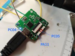 Screenshot of a C source code snippet related to CMOS sensor control and watermark enabling functions.