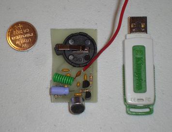 Nadajnik FM Bug Transmitter w pudełku po miętówkach. Nadajnik FM Bug Transmitter w pudełku po miętówkach.
