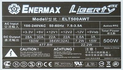 enermax liberty elt500awt manual