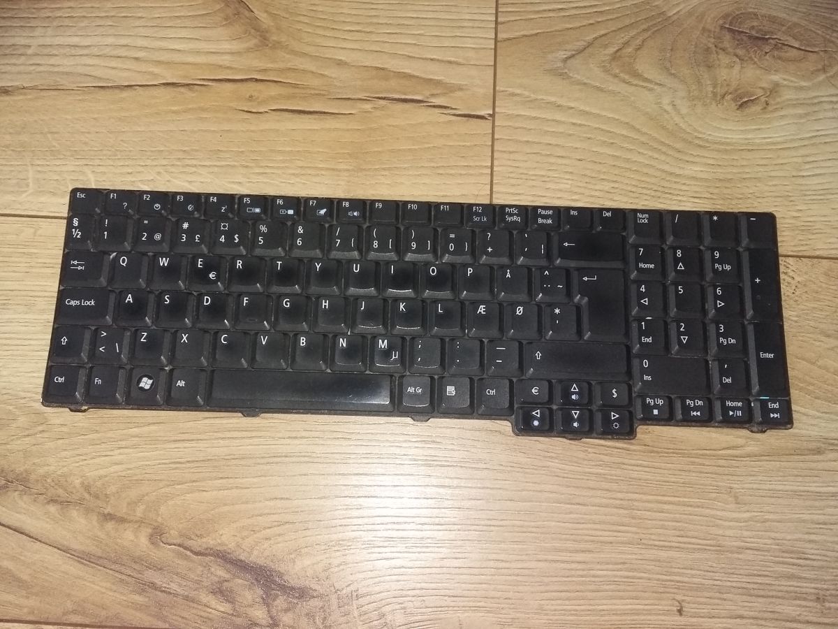 Clavier Acer Aspire 9410 QWERTY Russe – Neuf Ouvert, Modèle NSK-AFP0R