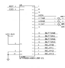 ESP 07S Lighting 2 channel - Physical and virtual push button control