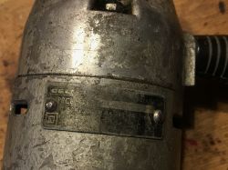 Old Single-Speed Celma PRCb Drill Old Celma PRCb drill with partially worn nameplate.