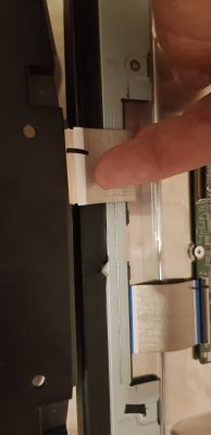 Samsung ue55d6500vs - Brak obrazu tylko pionowe paski czarny biały ekran dzwięk jest