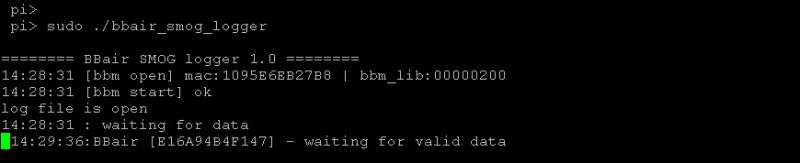 Precyzyjna stacja rejestracji PM z Raspberry i BBair