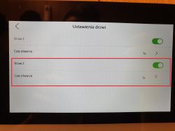 Podłączenie przekaźników domofonu HIKVISION (brama + furtka)