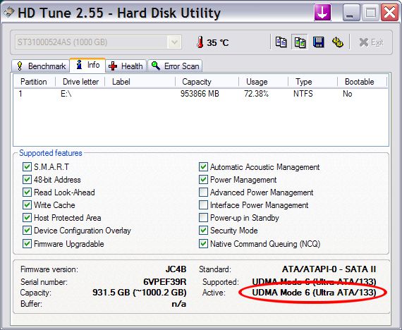 Dysk ST31000524AS zwalnia do 2-3 MB/s przy kopiowaniu dużych plików