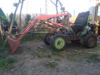 SAM tractor with front linkage