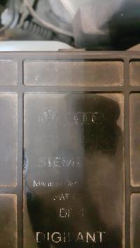 Schemat kostki do komputera KEN 030 906 021 J w VW Polo 1.3 pełen wtrysk