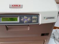 Oki C5950 - Błąd 412 Brak tonera C po wymianie tonera, czyszczenie nie pomaga