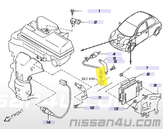 P0037 nissan