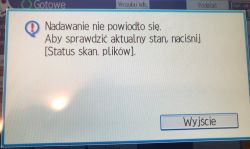 Konfiguracja skanowania Ricoh MPC3500 do folderu/FTP na Win10