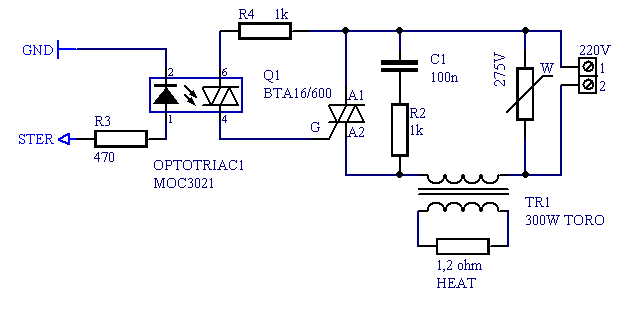 Симистор bta16 600