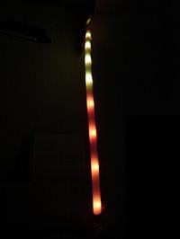 PanelRGB wąż z LEDami RGB sterowany przez port LPT