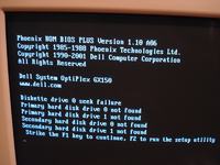 DELL GX150 komputer nie widzi stacji dysków CDi HDD